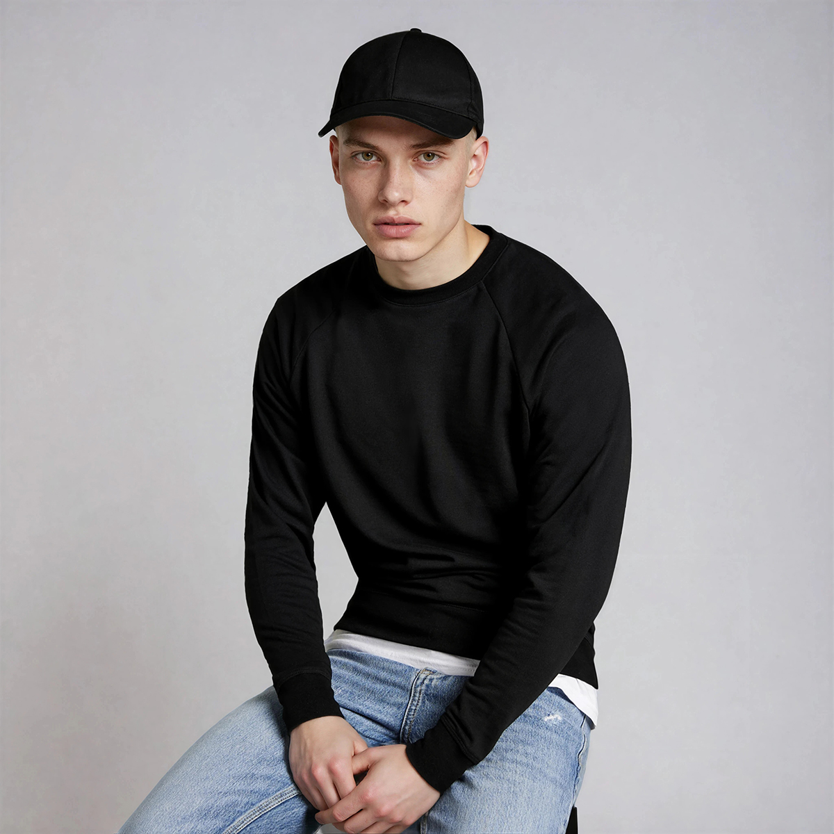 Vanilla Men's 65/35 Raglan Sweatshirt UK 2025