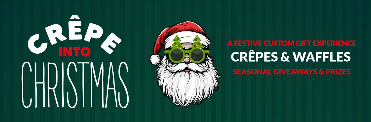 Crepe into Christmas