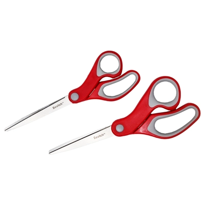 3M Scotch Comfort Scissors - Red XP6200 & XP6201
