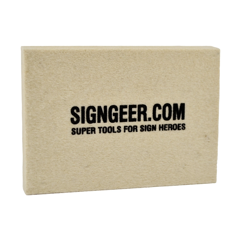 Rectangular Felt Block Squeegee