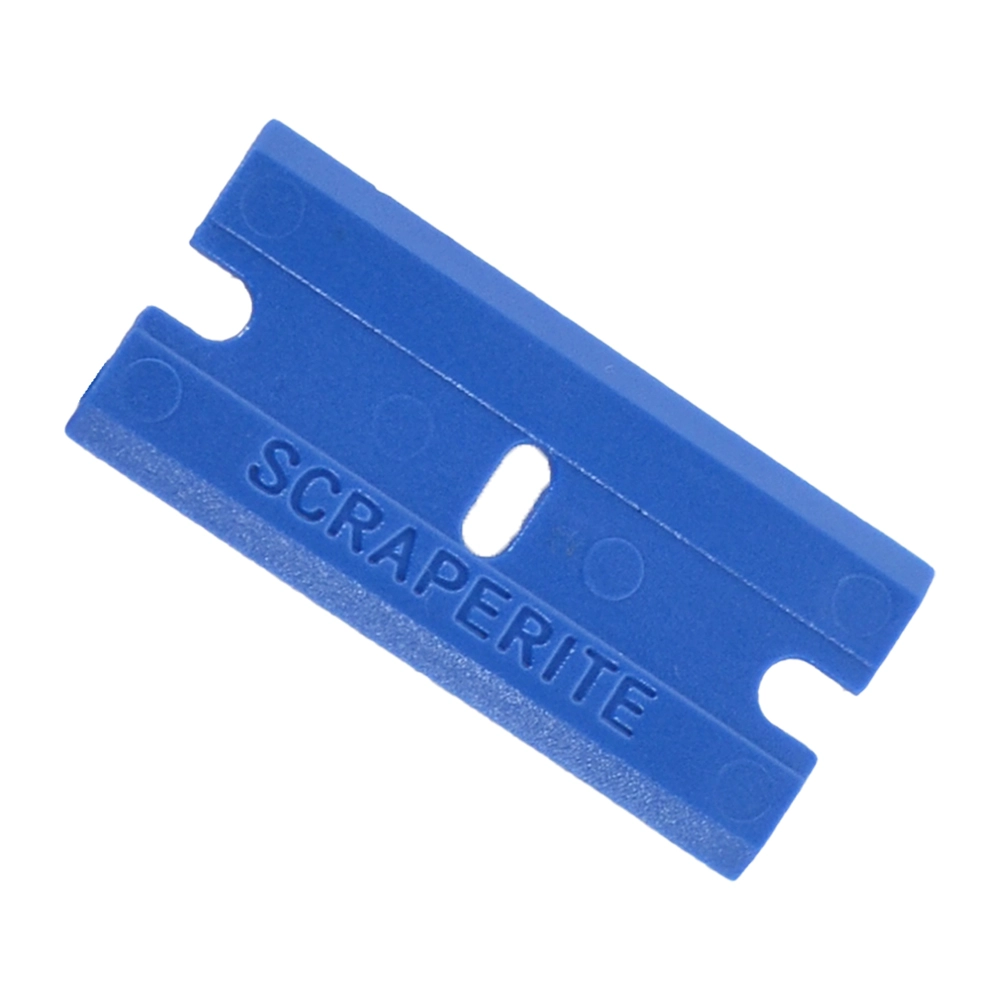 Scraperite Plastic Scraper Blades - Blue Rectangle 1 5inch XP6403
